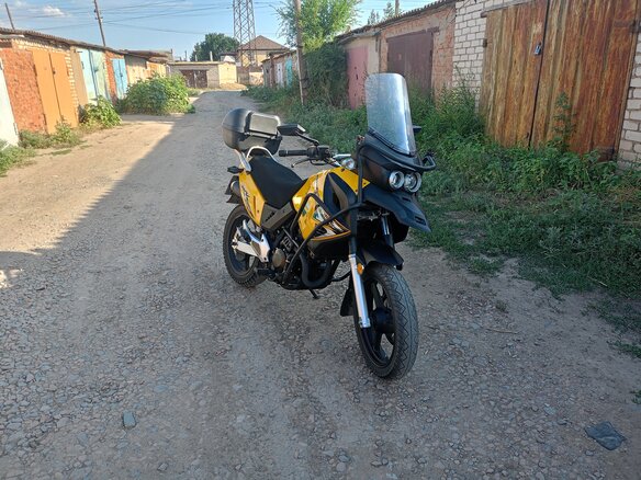 2012 Stels 400 GT, жёлтый, 190000 рублей