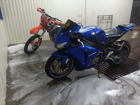 2001 Honda CB 1000, синий, 650000 рублей, вид 1