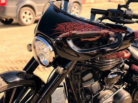 2008 Yamaha XV 1900, чёрный, 2150000 рублей, вид 2