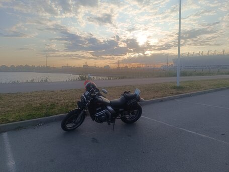 1997 Kawasaki EL250 Eliminator, чёрный, 250000 рублей, вид 4