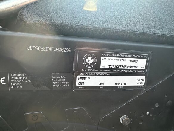 2013 BRP Ski-Doo Summit 800, оранжевый, 720000 рублей - вид 11