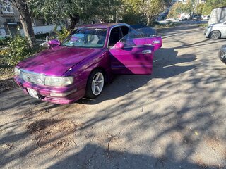 1994 Toyota Crown IX (S140), фиолетовый, 350000 рублей, вид 2