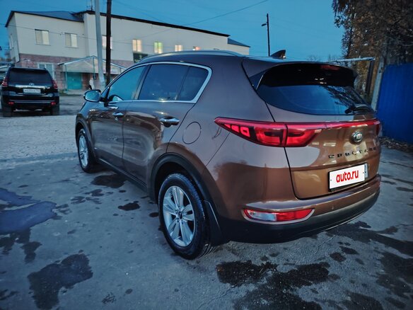 2016 Kia Sportage IV, коричневый, 1950000 рублей - вид 7