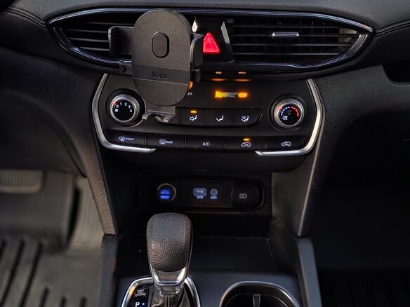 2019 Hyundai Santa Fe IV, синий, 2770000 рублей - вид 14