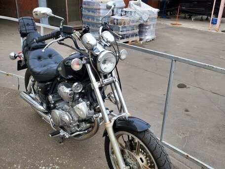 1991 Yamaha XV1100 Virago, чёрный, 299000 рублей, вид 5