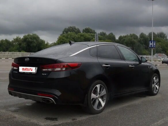 2017 Kia Optima IV, чёрный, 1700000 рублей - вид 3