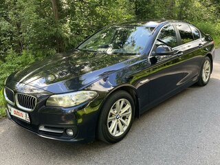 2016 BMW 5 серии 520d VI (F10/F11/F07) Рестайлинг, чёрный, 2499999 рублей, вид 2