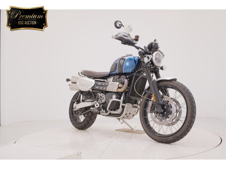 2022 Triumph Scrambler, синий, 1200000 рублей, вид 3