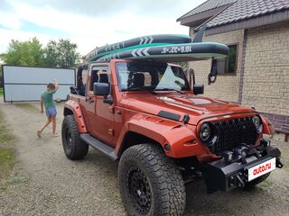 2014 Jeep Wrangler III (JK), оранжевый, 4500000 рублей, вид 2