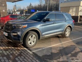 2019 Ford Explorer VI, голубой, 3000000 рублей, вид 2