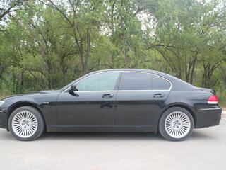 2007 BMW 7 серии 730i IV (E65/E66) Рестайлинг, чёрный, 1250000 рублей, вид 3