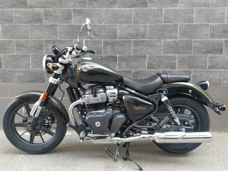 2024 Royal Enfield Super Meteor, зелёный, 764000 рублей, вид 2