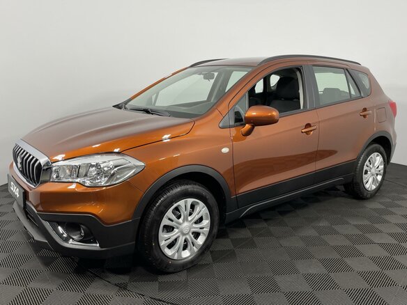 2021 Suzuki SX4 II (S-Cross) Рестайлинг, оранжевый - вид 1
