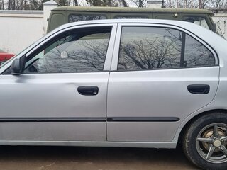 2005 Hyundai Accent ТагАЗ II, серебристый, 550000 рублей, вид 2
