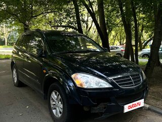 2008 SsangYong Kyron I Рестайлинг, чёрный, 671000 рублей, вид 1