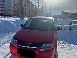 2007 Chevrolet Aveo I, красный, 370000 рублей, вид 2