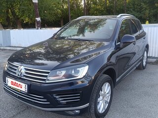 2016 Volkswagen Touareg II Рестайлинг, синий, 3300000 рублей, вид 1