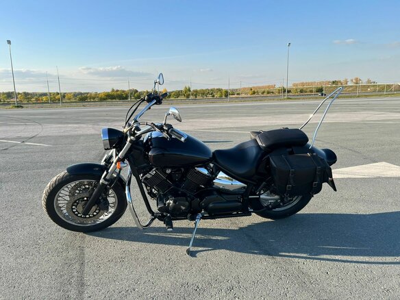 2005 Yamaha XVS1100, чёрный, 600000 рублей - вид 7