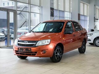 2013 Lada (ВАЗ) Granta I, оранжевый, 300000 рублей, вид 3