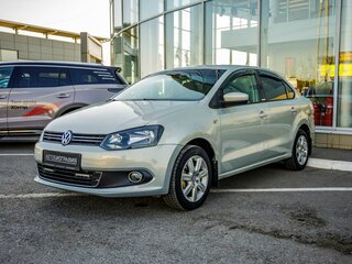 2013 Volkswagen Polo V, серебристый, 793000 рублей, вид 3