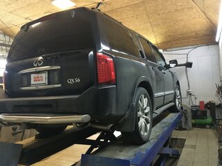 2005 Infiniti QX56 I, чёрный, 1300000 рублей, вид 5