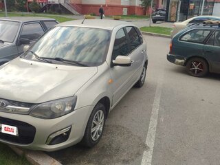 2013 Lada (ВАЗ) Kalina II, серебристый, 450000 рублей, вид 1