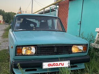 2001 Lada (ВАЗ) 2107, голубой, 180000 рублей, вид 3