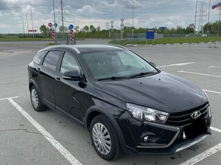 2021 Lada (ВАЗ) Vesta SW Cross I, чёрный, 1100000 рублей, вид 2