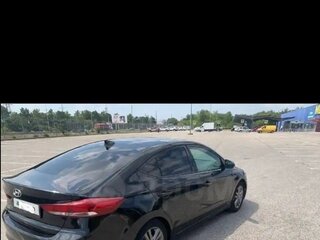 2018 Hyundai Elantra VI (AD), чёрный, 1520000 рублей, вид 1