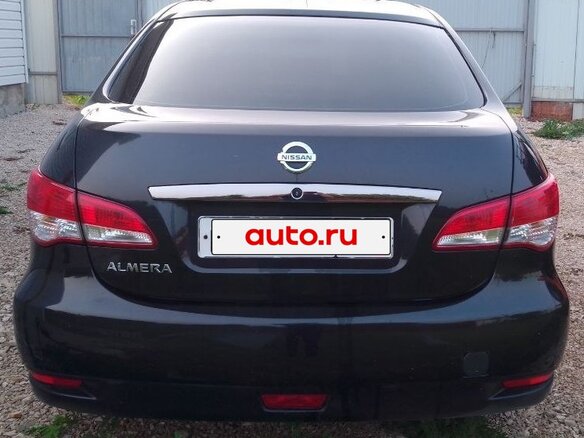 2014 Nissan Almera III (G15), чёрный, 560000 рублей - вид 6