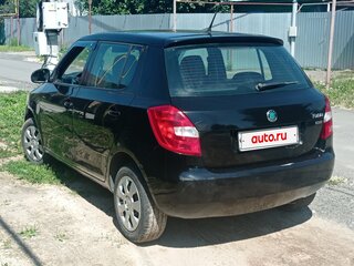 2012 Skoda Fabia II Рестайлинг, чёрный, 255000 рублей, вид 4