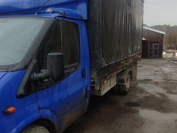 2010 Ford Transit, синий, 1150000 рублей - вид 6