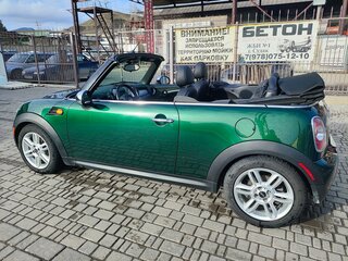 2011 Mini Cabrio Cooper II Рестайлинг, зелёный, 1450000 рублей, вид 5