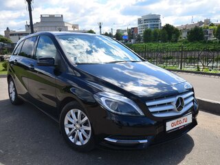 2014 Mercedes-Benz B-Класс 180 II (W246), чёрный, 2200000 рублей, вид 4