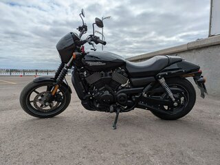 2017 Harley-Davidson Street 750, чёрный, 645000 рублей, вид 2