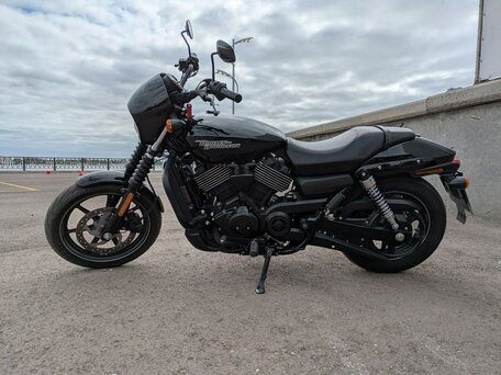 2017 Harley-Davidson Street 750, чёрный, 645000 рублей, вид 2