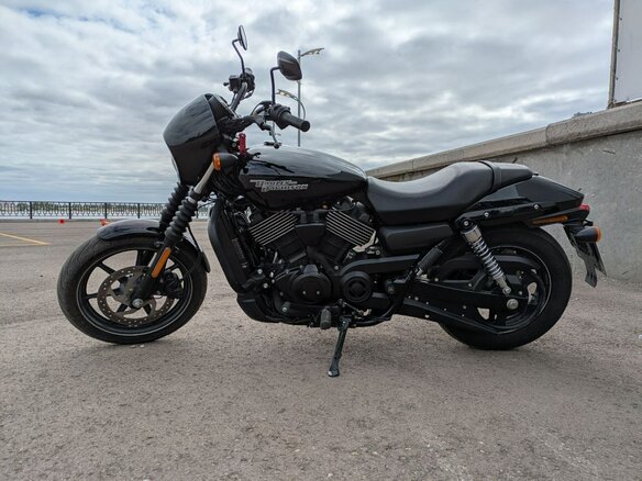 2017 Harley-Davidson Street 750, чёрный, 645000 рублей - вид 1