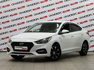 2018 Hyundai Solaris II, белый, 1295170 рублей, вид 2