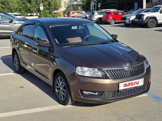 2019 Skoda Rapid I Рестайлинг, коричневый, 1299000 рублей, вид 4