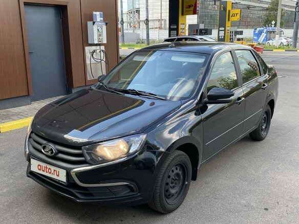 2022 Lada (ВАЗ) Granta Euro-2 I Рестайлинг, чёрный, 955000 рублей