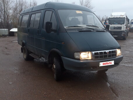 2002 ГАЗ ГАЗель (3221), зелёный, 350000 рублей, вид 2