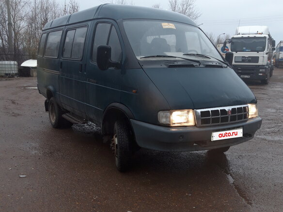 2002 ГАЗ ГАЗель (3221), зелёный, 350000 рублей - вид 1