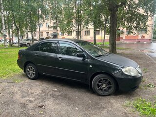 2005 Toyota Corolla IX (E120, E130) Рестайлинг, чёрный, 485000 рублей, вид 4