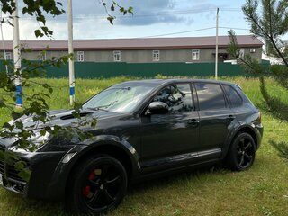 2006 Porsche Cayenne Turbo I (955), серый, 1000000 рублей, вид 4