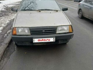2002 Lada (ВАЗ) 21099, серебристый, 125000 рублей, вид 2