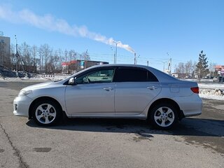 2012 Toyota Corolla X (E140, E150) Рестайлинг, серебристый, 1250000 рублей, вид 4