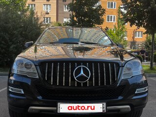 2010 Mercedes-Benz M-Класс 350 II (W164) Рестайлинг, чёрный, 1700000 рублей, вид 5