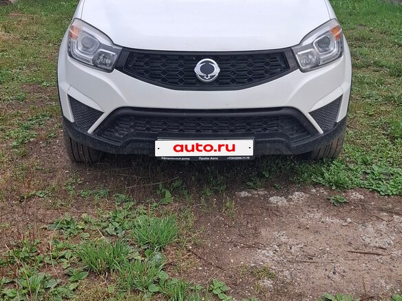 2014 SsangYong Actyon II Рестайлинг, белый, 1500000 рублей