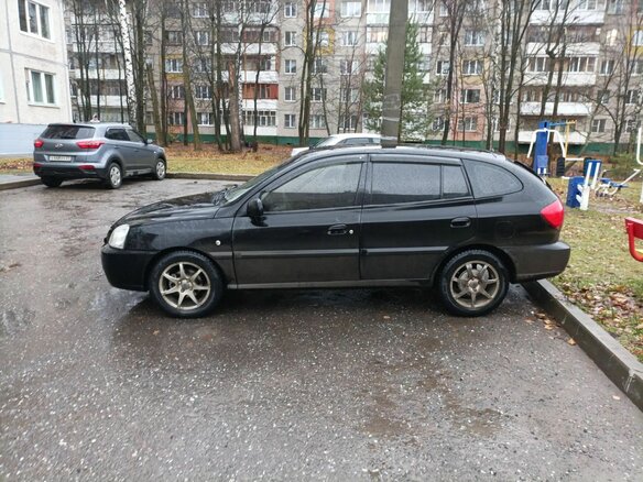 2004 Kia Rio I Рестайлинг, чёрный, 175000 рублей - вид 7