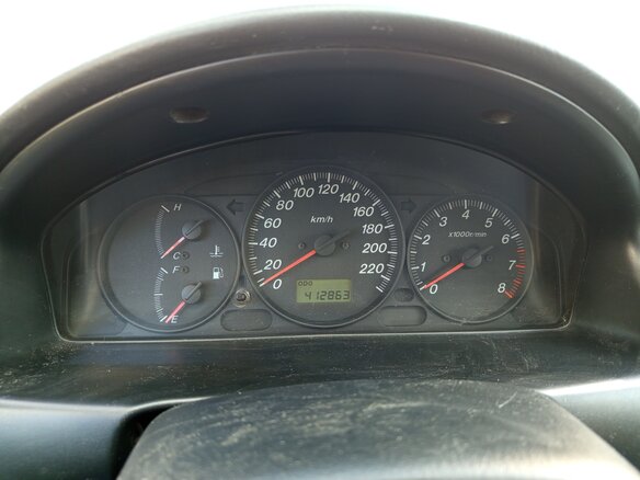 2001 Mazda 323 VI (BJ) Рестайлинг, серебристый, 200000 рублей - вид 6